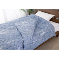 宅配二枚合せ羽毛掛ふとん　オリベア　ブルー