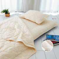 ピュアコットン敷パッド　シングル　きなり