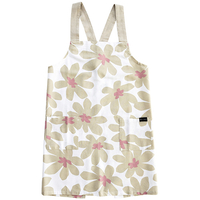 ラ・エミーズ　エプロン　クッカ　ベージュ