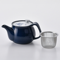 注ぎやすいポット　藍うさぎ