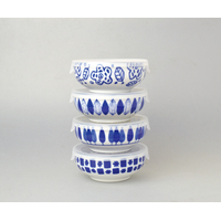 ブルームフラワーノンラップ小鉢4柄組