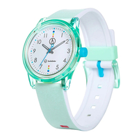 Q＆Qスマイルソーラーウォッチ　MS　ミントグリーン