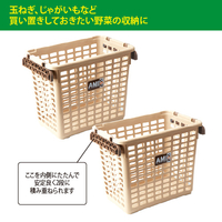 アミコン　ベージュ　2個組