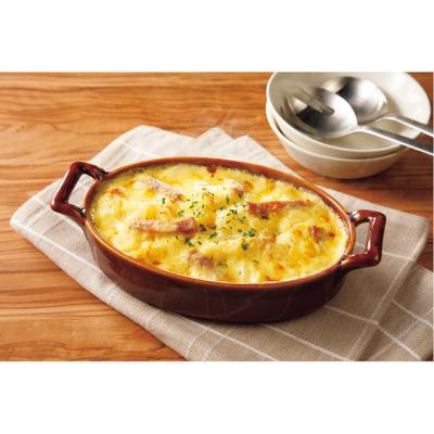 カルボナーラソースで簡単ポテトグラタン