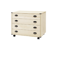 宅配＿総桐クローゼットチェスト　75幅4段