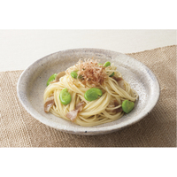 そら豆とベーコンのパスタ