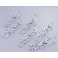 ステンレス竿ピンチ6個組