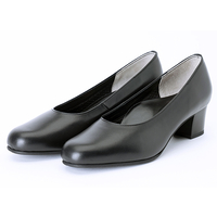 靴プレーンパンプスⅡ黒24．5EEE