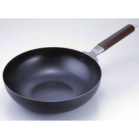 両面エンボス加工鉄製いため鍋28cm