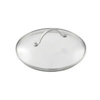 グリーンパン　バルセロナプロ　ガラス蓋24cm