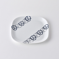 角プレート　二色葉