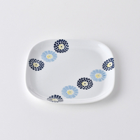 角プレート　丸紋菊