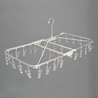 ポリカ角ハンガーアルミ32ピンチ