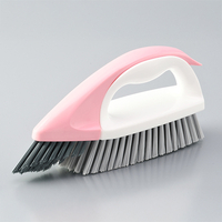 バス用まるごと床ブラシ　ピンク