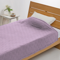 とろける8重ガーゼケット　パープル