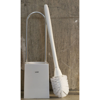 カスケットトイレブラシケース付　ホワイト