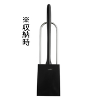 カスケットトイレブラシケース付　ブラック