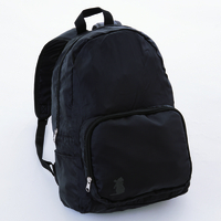 折りたたみ軽量リュック　ブラック