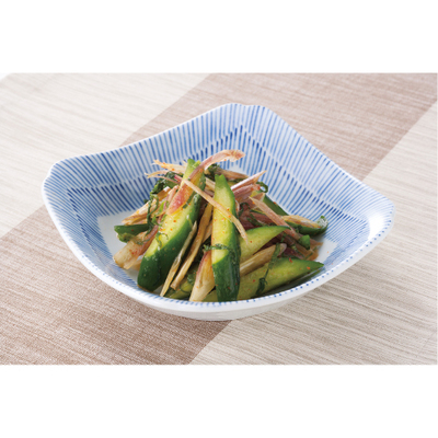 きゅうりと香味野菜の即席漬け