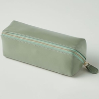 ラムレザーメガネケース　オリーブ