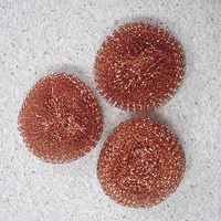 純銅製タワシ　3個入