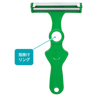 ののじキャベツピーラー　スーパーライト　グリーン