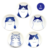 ねこフレンズ取小皿　5柄組