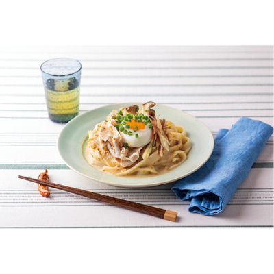 豚しゃぶ豆乳冷やしうどん