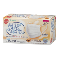 羽のようにかる〜いマスク30枚入　小さめ