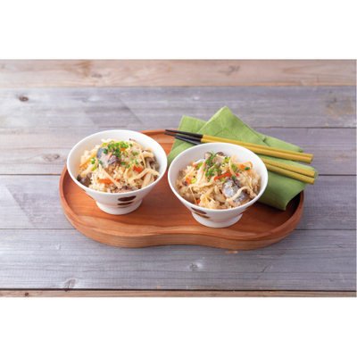 さば缶と切り干し大根の炊き込みご飯