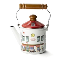 メリーケトル1．2L　レッドショップ柄