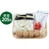 鶏つくねと野菜の照り焼