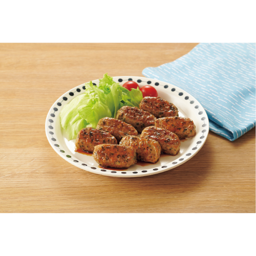 おさかなつくねの照り焼き