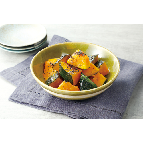 かぼちゃのバター和え