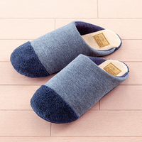 洗って絞れるスリッパ　Patto　ブルー