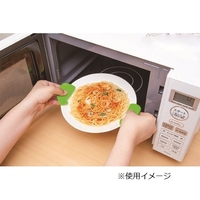 磁石でピタッ！シリコン皿つかみ　2個組