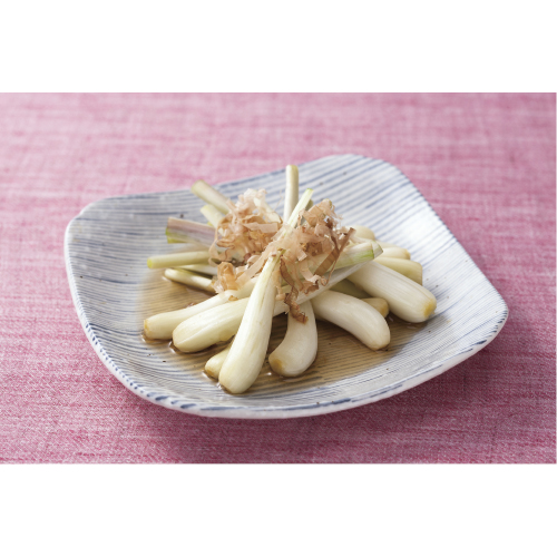 島らっきょうの白だし漬け