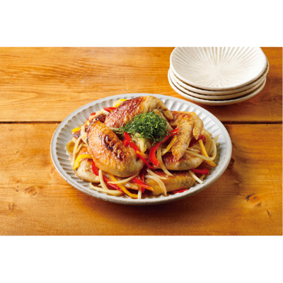 手羽先と新玉ねぎの南蛮だれ漬け