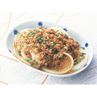 新玉ねぎのひき肉あんかけ