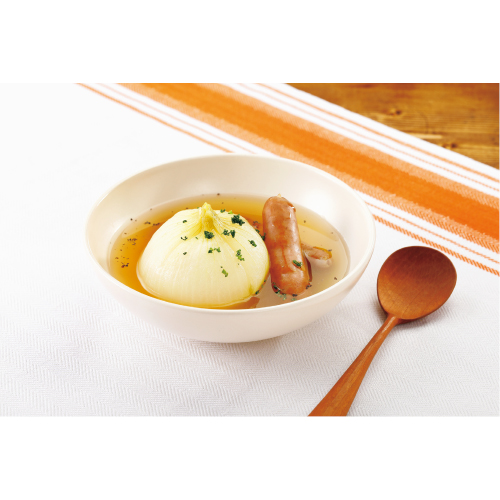 新玉ねぎまるごとスープ