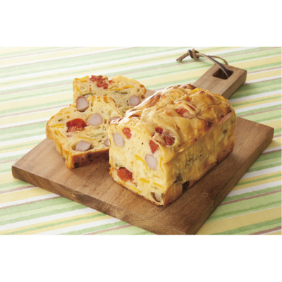 ミニトマトのケークサレ