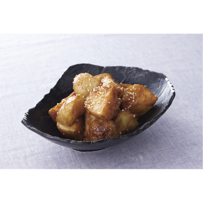 新じゃがの味噌炒め