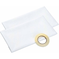 貼るだけレースの障子（2枚組）