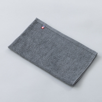 吸水速乾　ウォッシュタオル　クールグレー