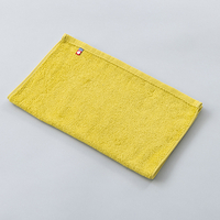 吸水速乾　ウォッシュタオル　マスタード