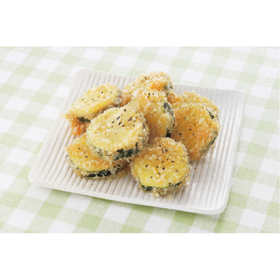 ズッキーニでフライ