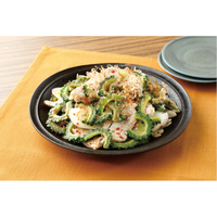 ゴーヤーと鶏肉の梅肉炒め