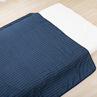 三河木綿四重織ガーゼケット　ネイビー