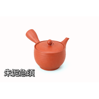 快適楽ちん急須　朱泥