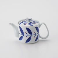 手描きリーフ　軽量ポット